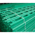 Heavy duty fiberglass ladder type perforated cable tray